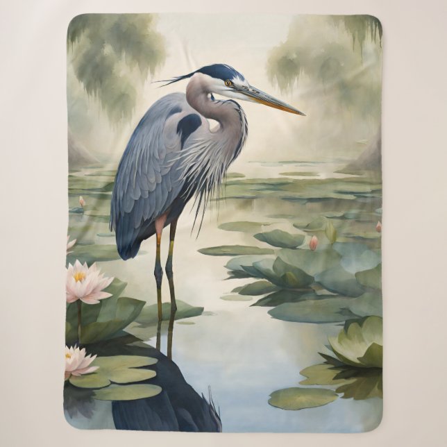 Great Blue Heron Sherpadecke (Vorderseite)