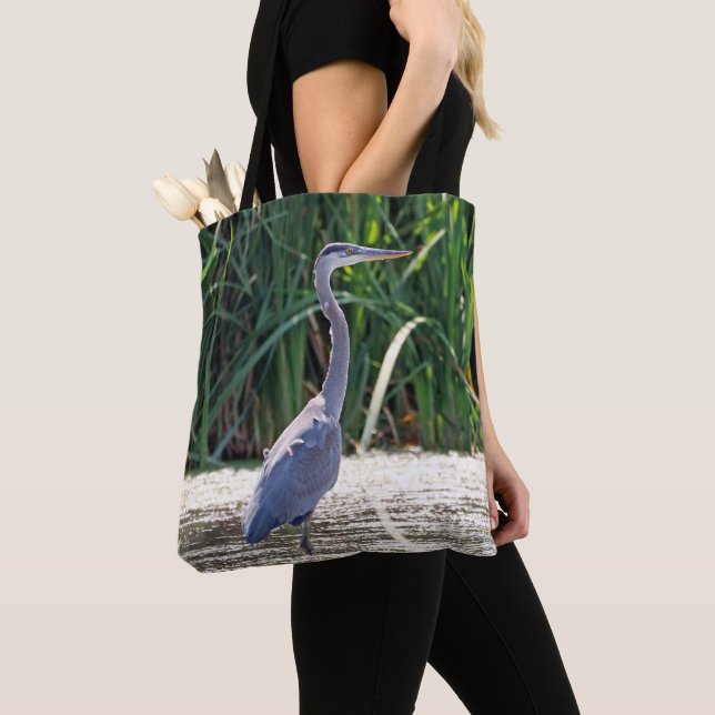 Great Blue Heron Tasche (Von Nahem)