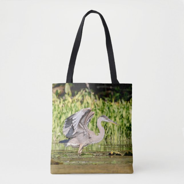 Great Blue Heron Tasche (Vorderseite)