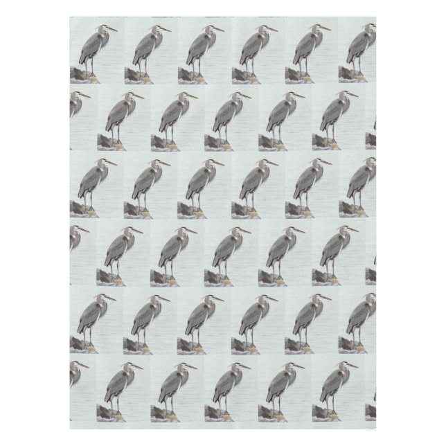 Great Blue Heron Tischdecke (Vorderseite)