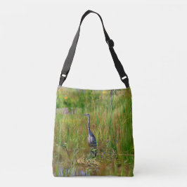 Great Blue Heron Tragetaschen Mit Langen Trägern