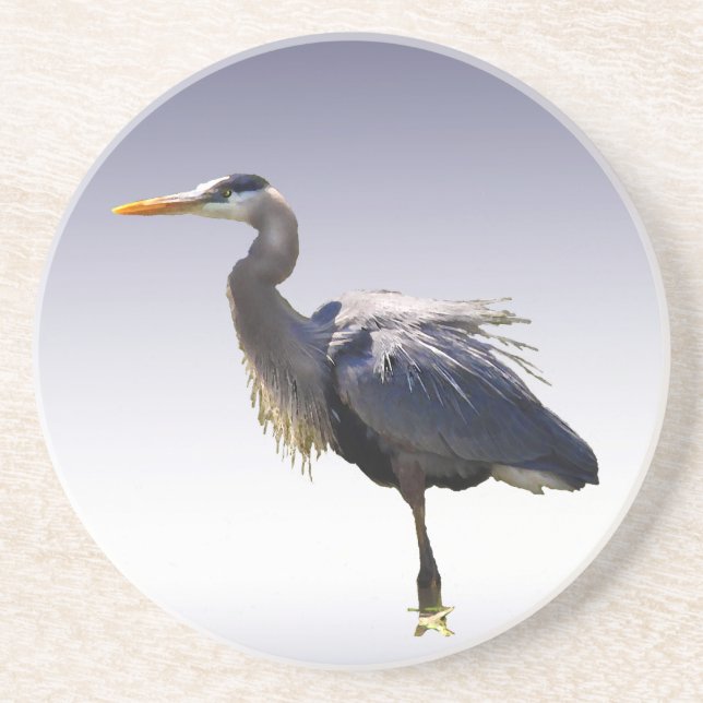 Great Blue Heron Untersetzer (Vorne)