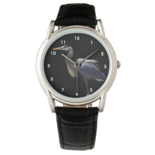 Great Blue Heron Watch Armbanduhr