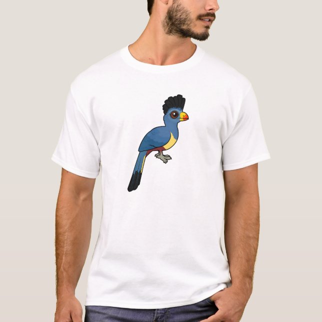 Great Blue Turaco T-Shirt (Vorderseite)
