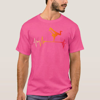 Great Breakdance Heartbeat Hip Hop Music Trickseri T-Shirt