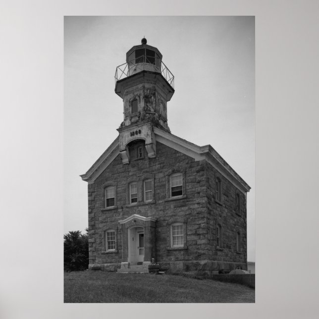 Great Captain Island Lighthouse Poster (Vorne)
