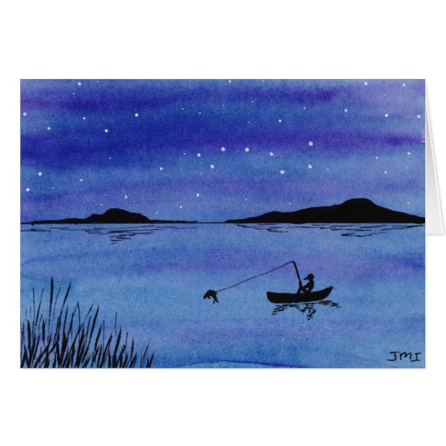 Great Catch Grußkarte (Vorderseite (Horizontal))