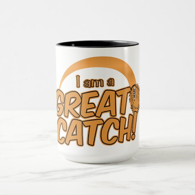 GREAT CATCH! Individuelle Tasse - wählen Sie Stil  (Zentrum)