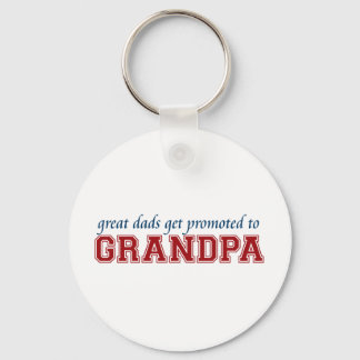 Great Dads Get Promoted to Grandpa Schlüsselanhänger