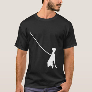 Great Dane auf einem Leash Hund Mama Vater Pet Nie T-Shirt