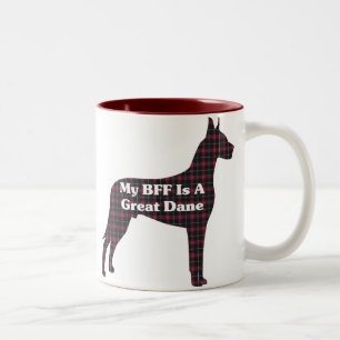 Great Dane BESTE FREUNDIN Zweifarbige Tasse