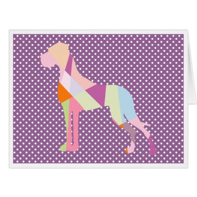 Great Dane Big Card (Vorderseite (Horizontal))