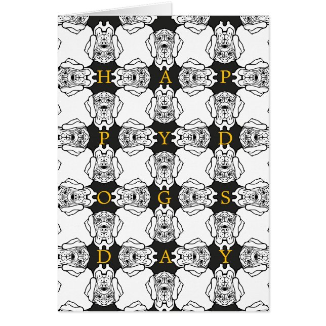 Great Dane Birthday  (Vorne)