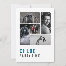 Great Dane Birthday Invitation Einladung