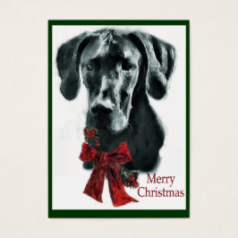 Great Dane Black Christmas Geschenke