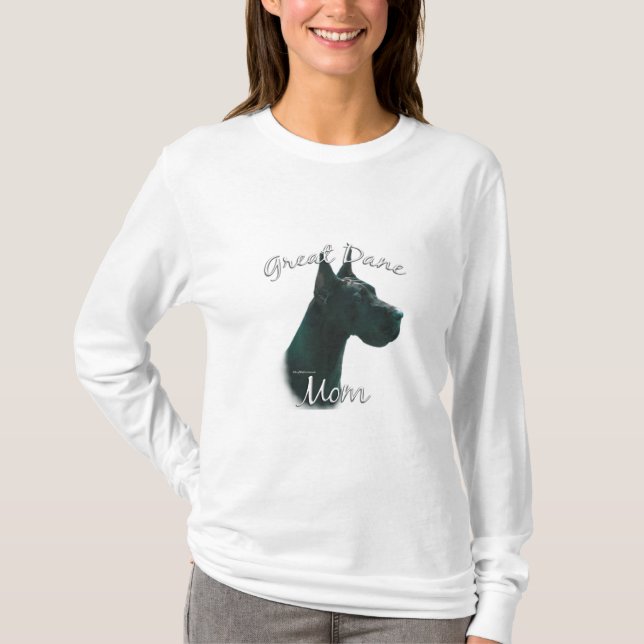 Great Dane (blk) Mama 2 T-Shirt (Vorderseite)