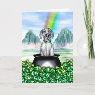 Great Dane Blue UC Pot O Gold Karte