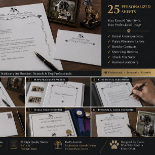 Great Dane Briefkopf Köpfe Flyer