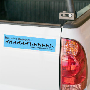 Great Dane bumper sticker personalized Autoaufkleber