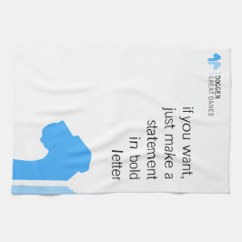 Great Dane Collections Bluemin Geschirrtuch