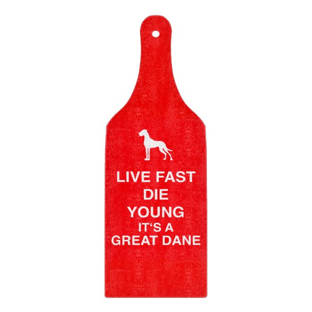 Great Dane Cutting Board Schneidebrett (Vorderseite)