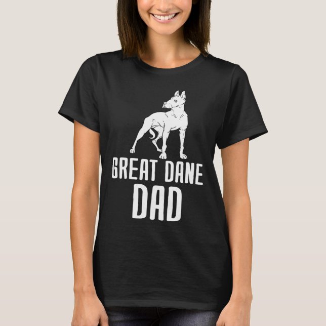 Great Dane Dad T-Shirt (Vorderseite)