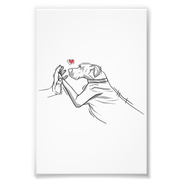 Great Dane Dog Fotodruck (Vorne)