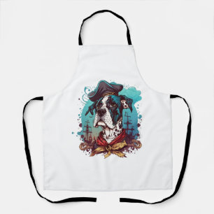 Great Dane Dog Pirate Schürze