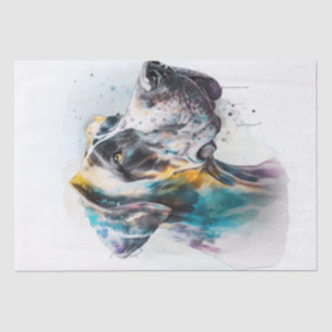 Great Dane Dog Watercolor Seidenpapier