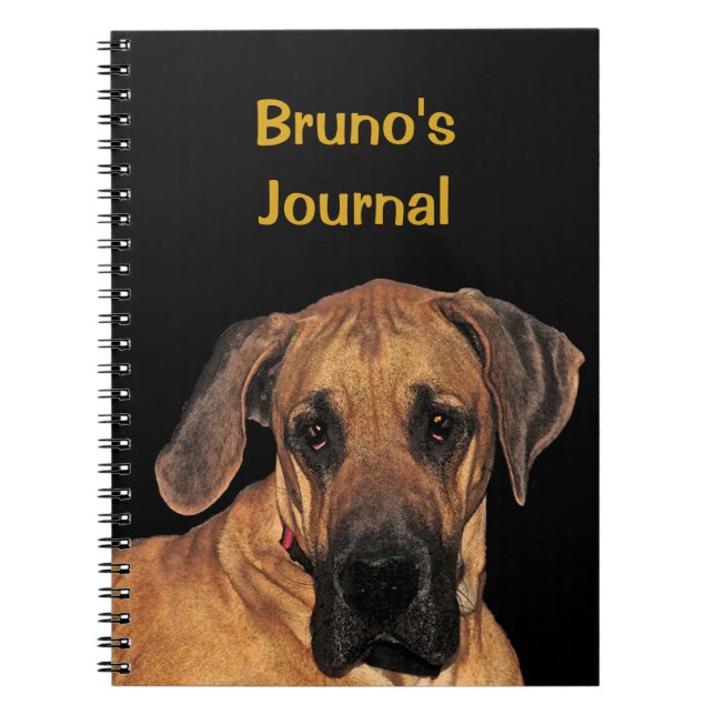 Great Dane Dogs Journal (Devant)
