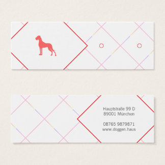 Great Dane Earring Jewelry Display Card