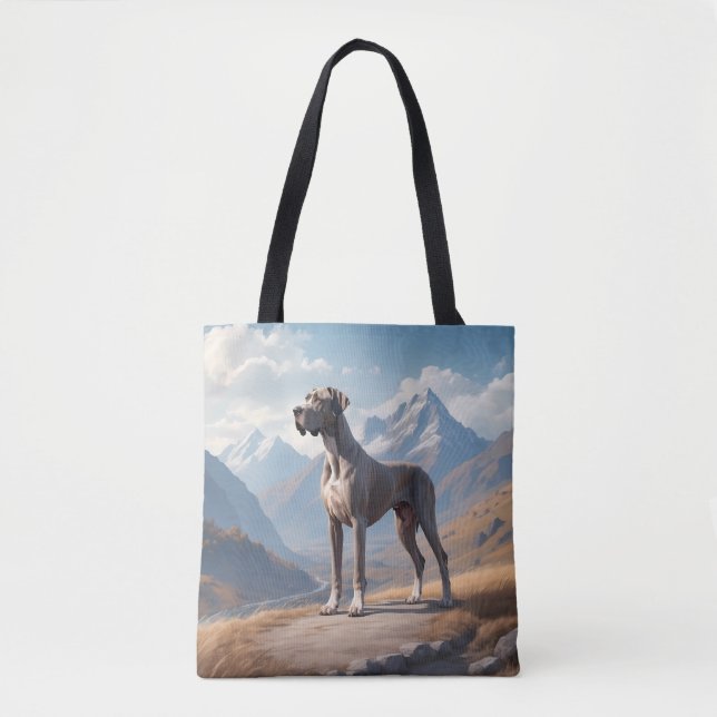 Great Dane Elegante Schultertasche Tasche (Vorderseite)