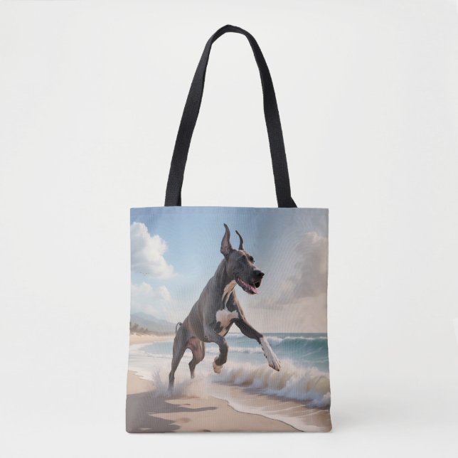 Great Dane Elegante Schultertasche Tasche (Vorderseite)