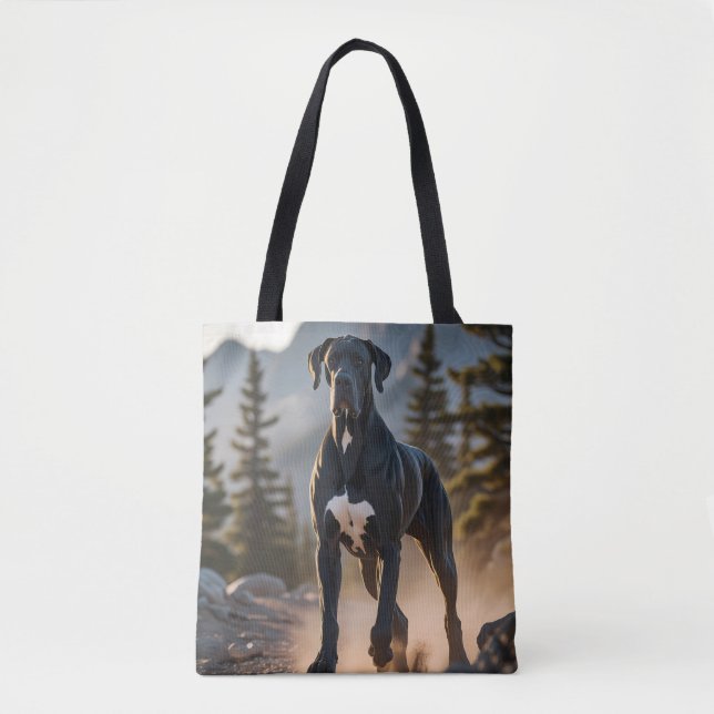 Great Dane Elegante Schultertasche Tasche (Vorderseite)