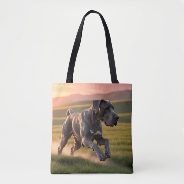 Great Dane Elegante Schultertasche Tasche (Vorderseite)