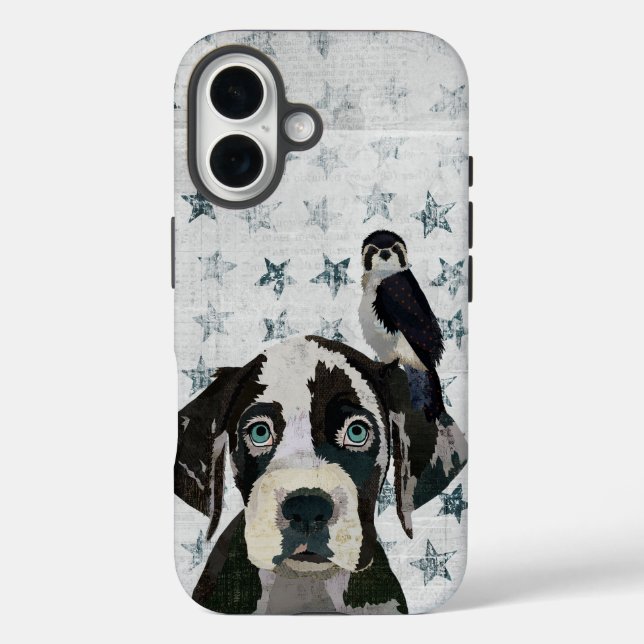 Great Dane & Falke iPhone-Hülle iPhone 16 Hülle (Rückseite)