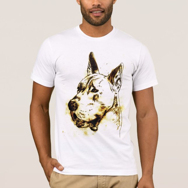 great dane-Fleck t T-Shirt (Vorderseite)