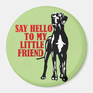 Great Dane Fun Geschenke Magnet