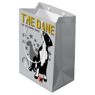 Great Dane-Geschenktasche Mittlere Geschenktüte