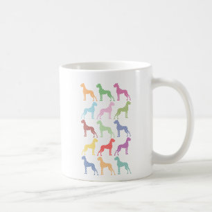 Great Dane Gips Kaffeetasse