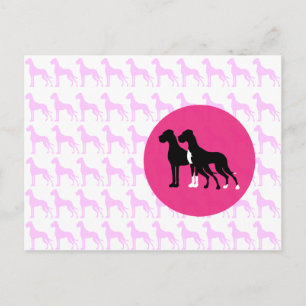 Great Dane Grafiken Postkarte