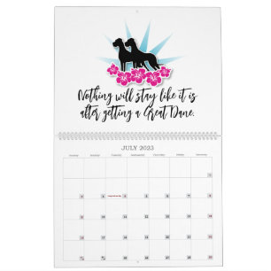 Great Dane Grafikkalender Kalender
