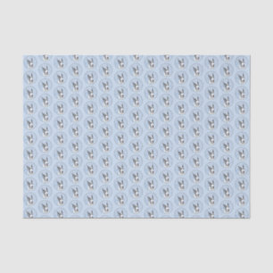 Great Dane (Harlequin) Malerei - Original Dog Art Seidenpapier