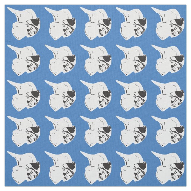 Great Dane Head Stoff (Muster)