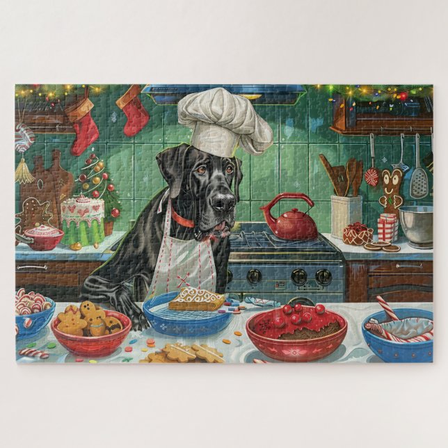 Great Dane Holiday Baking: Feierliche Weihnachten (Horizontal)