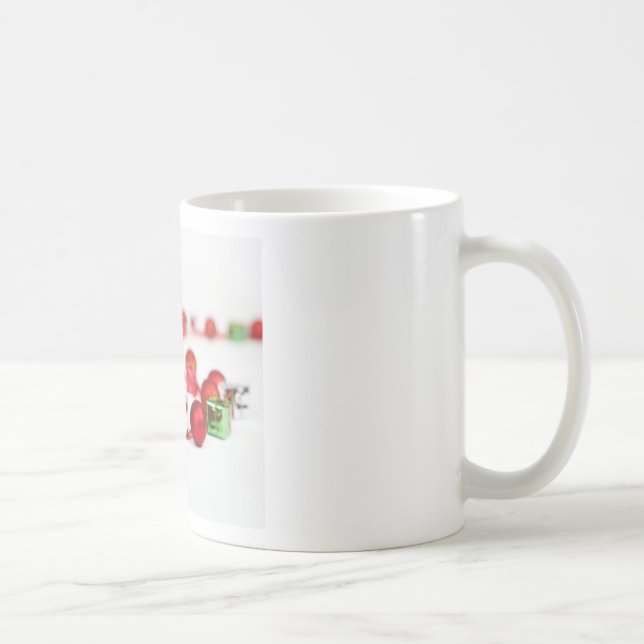 Great Dane Hund mit Weihnachtsgeschenke Kaffeetasse (Rechts)