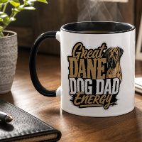 Great Dane Hund Papa Energie
