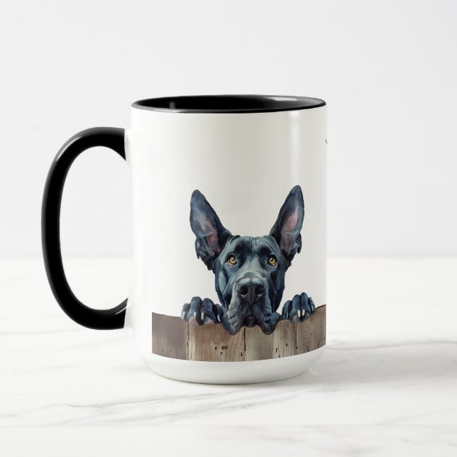 Great Dane Hund Tasse (Links)
