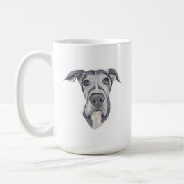 Great Dane Hund Tasse | 15 oz