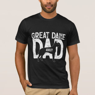 Great Dane Hund Vater Welpe Vater T-Shirt